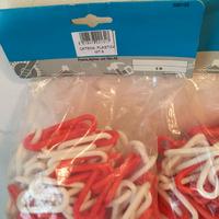 Catena in Plastica Bianco Rossa 5 MT