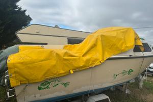 barca con motore e carrello acquaviva 600 pvl