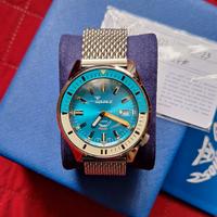 Squale Matic Light Blue Mesh MATICXSE.ME22 44,00 m