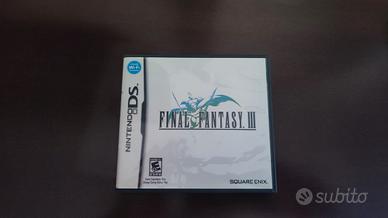 Cartuccia NDS Final Fantasy III Ver ENG  