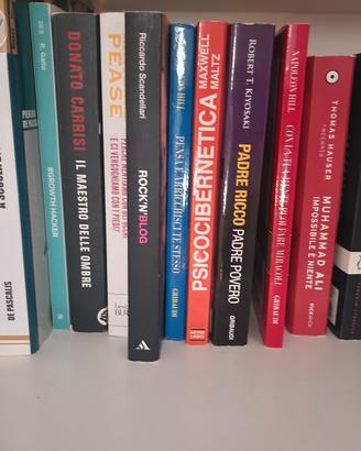 Lotto Libri (Crescita, Fitness, Marketing, Manga)
