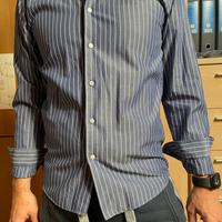 Camicia Blu a righe Selected Homme