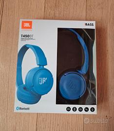 Cuffie bluetooth JBL T450BT blu NUOVE
