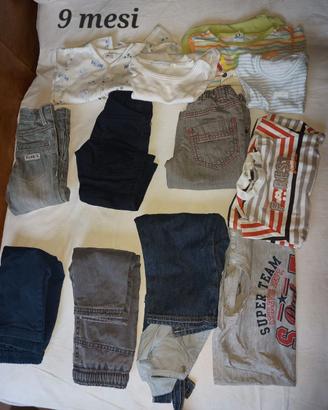 Vestiti neonato bimbo autunno 9 12 mesi