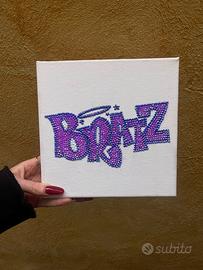 Tela Logo Bratz Diamond Art - Handmade
