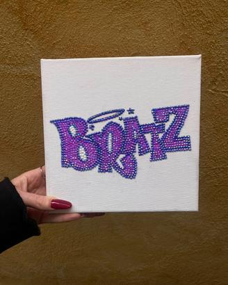 Tela Logo Bratz Diamond Art - Handmade