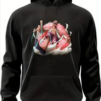 Felpa nera Uomo tema One piece