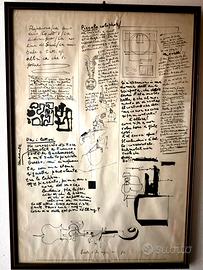 Quadro Vintage 1969 BLACK POWER Marotta Napoli