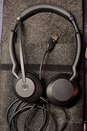 Jabra Evolve 2 30 SE. Cuffie Stereo Cablate, USB-A