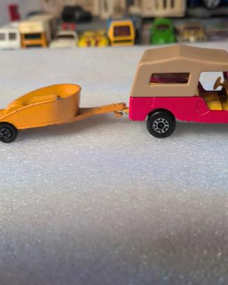 matchbox cj6 jeep 1977 n 53 L + Rimorchio Honda 