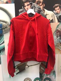 Felpa donna con cappuccio