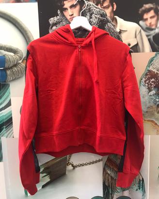 Felpa donna con cappuccio