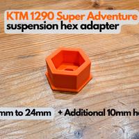 Adattatore regolazione sospesioni KTM1290 superADV