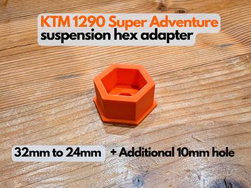 Adattatore regolazione sospesioni KTM1290 superADV