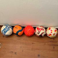 4 Palloni da calcio a 5 professionali, in cuoio