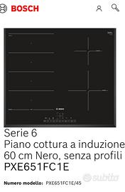 Piano induzione BOSH PXE651ECE Nuovo