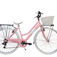 Cicli Tessari / bicicletta donna 28 rosa