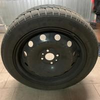 4 Gomme 4 stagioni con 4 Cerchi ferro 185/55 R15