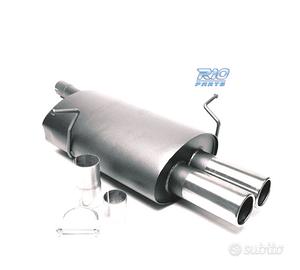 SILENZIATORE DI SCARICO PER BMW SERIE 3 E46 1998-2