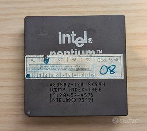 Intel Pentium da 120 MHz P5