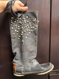 Stivali Hector Riccione con perle e strass