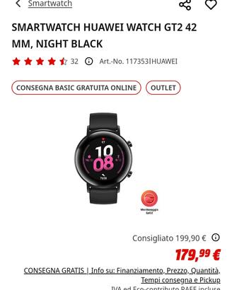 Smartwatch Huawei Gt 2 42 mm