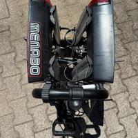 Portabici Menabo Antares 2 per gancio traino