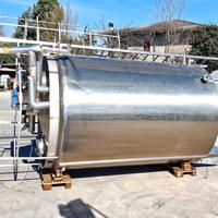 cisterna inox con agitatore usata 10000lt