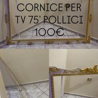 Cornice per tv 75 pollici