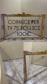 Cornice per tv 75 pollici