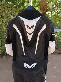tuta moto mtech 46 come NUOVA in pelle intera 