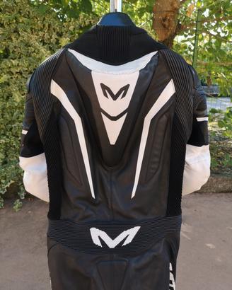 tuta moto mtech 46 come NUOVA in pelle intera 
