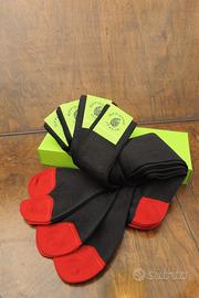 Calze con punta colorata cotone Mako' Filo Scozia