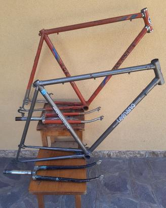 Telai bici (2) Legnano e Rosani EROICA