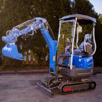 Mini Escavatore 15q PRO - KUBOTA CARRO ALLARGABILE