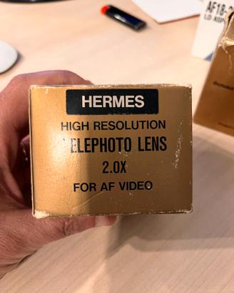 Obiettivo Hermes Telephoto Lens 2.0x 49 mm per AF 
