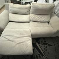 Divano 3 posti 2 movimenti relax elettrici