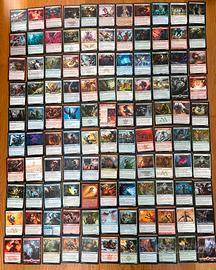 Lotto 110 carte Magic The Gathering