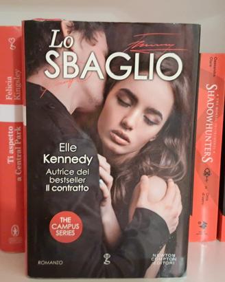 Libro "Lo sbaglio" Elle Kennedy, copertina rigida