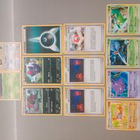 12 carte POKEMON Richiamo delle Leggende
