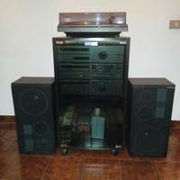 IMPIANTO STEREO Vintage anni '80(funzionante)