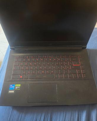 Portatile Gaming MSI GF63 Thin (i5 12° Gen / RTX 3