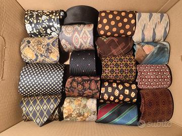 Cravatte Vintage seta anni 60 - 80