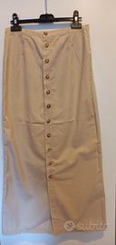 gonna lunga in cotone