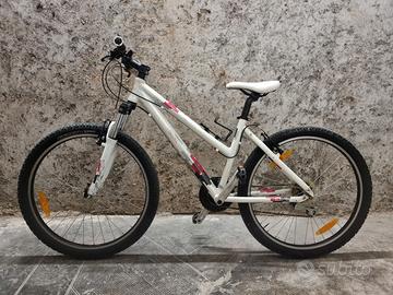 MTB Scott 26" da donna o bambina bianco e rosa