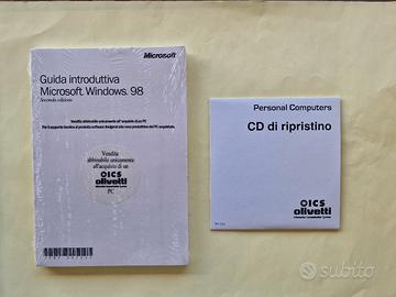 Guida Windows 98 + CD ripristino ICS Olivetti