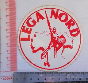 Adesivo sticker Lega Nord (Padania, Lega Lombarda)