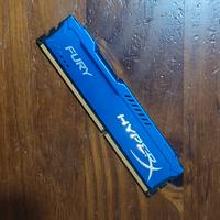 RAM DDR3 4GB Kingston HyperX Fury 1600MHz per PC F
