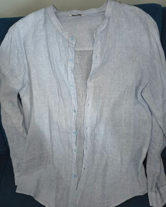 Camicia uomo 100% lino
