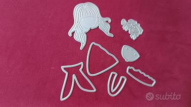 3 set di Fustelle Bamboline